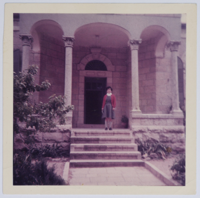 The Evangelical Home and School Old Building in Ramallah
