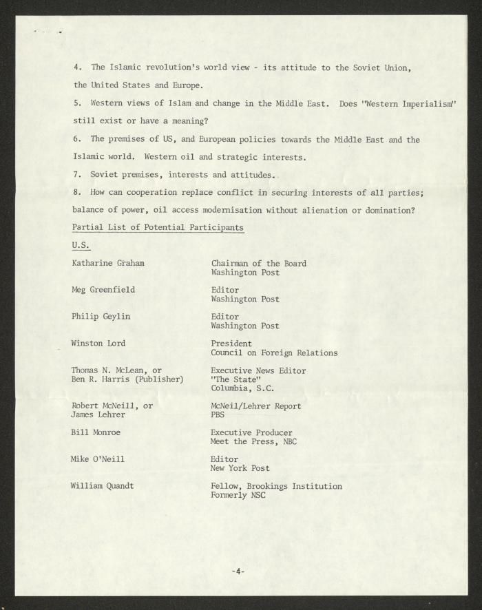 A Letter from George Assousa to Anwar Nusseibeh, 26 January 1981