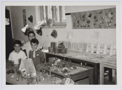 Kindergarten Children at the Evangelical Home and School in Ramallah