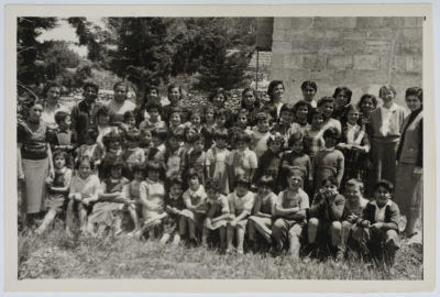 Supervisors and Students at the Evangelical Home and School in Ramallah
