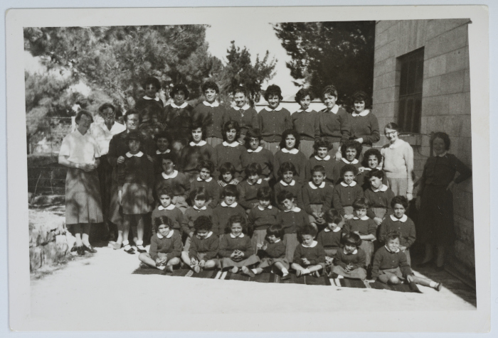 Girls in the Evangelical Home and School in Ramallah