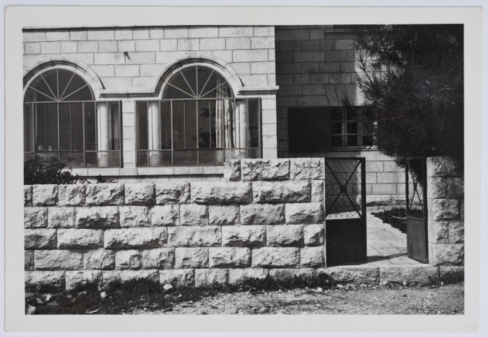 The Old Building of the Evangelical Home and School in Ramallah
