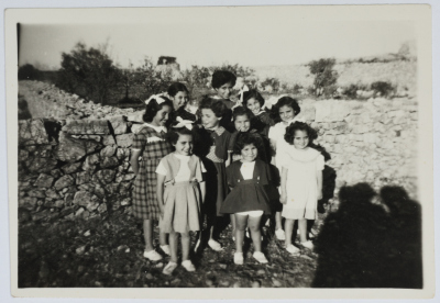 Students at the Evangelical Home and School in Ramallah