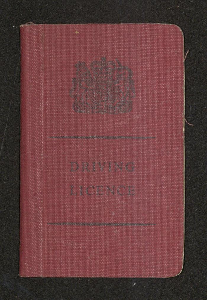 Anwar Nusseibeh's Driver's License, 1965