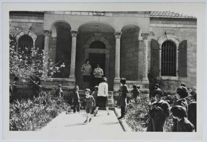 The First Building of the Evangelical Home and School in Ramallah