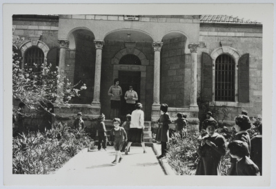 The First Building of the Evangelical Home and School in Ramallah