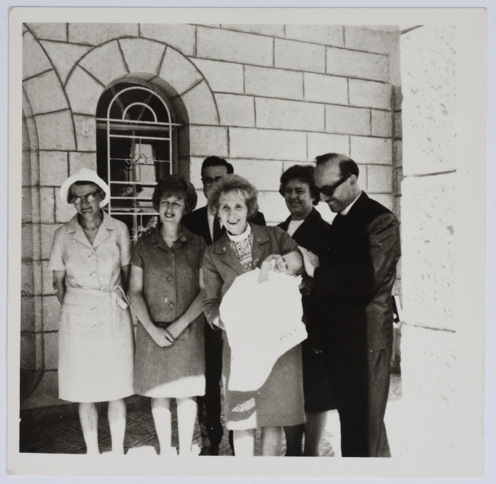 Founders of the Evangelical Home and School in Ramallah with Others 