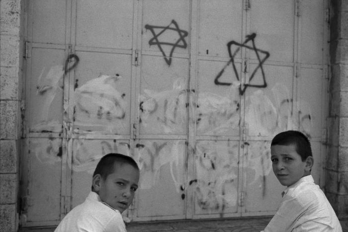 Two Children from Hebron, July 1996