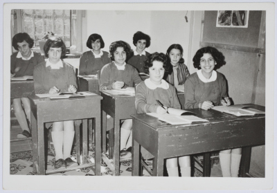 Children at the Evangelical Home and School in Ramallah

