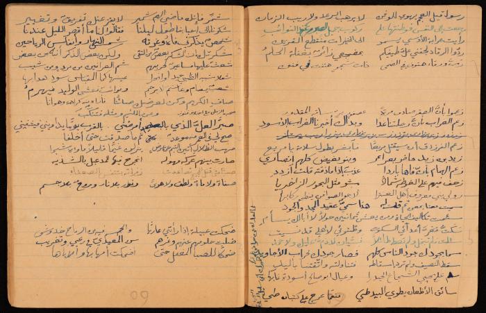 دفتر أشعار لنايف سليم، 1947
