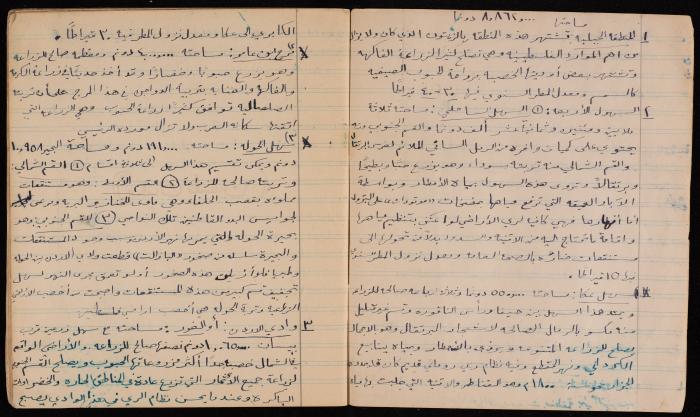 Nayef Salim's Poetry Notebook, 1947