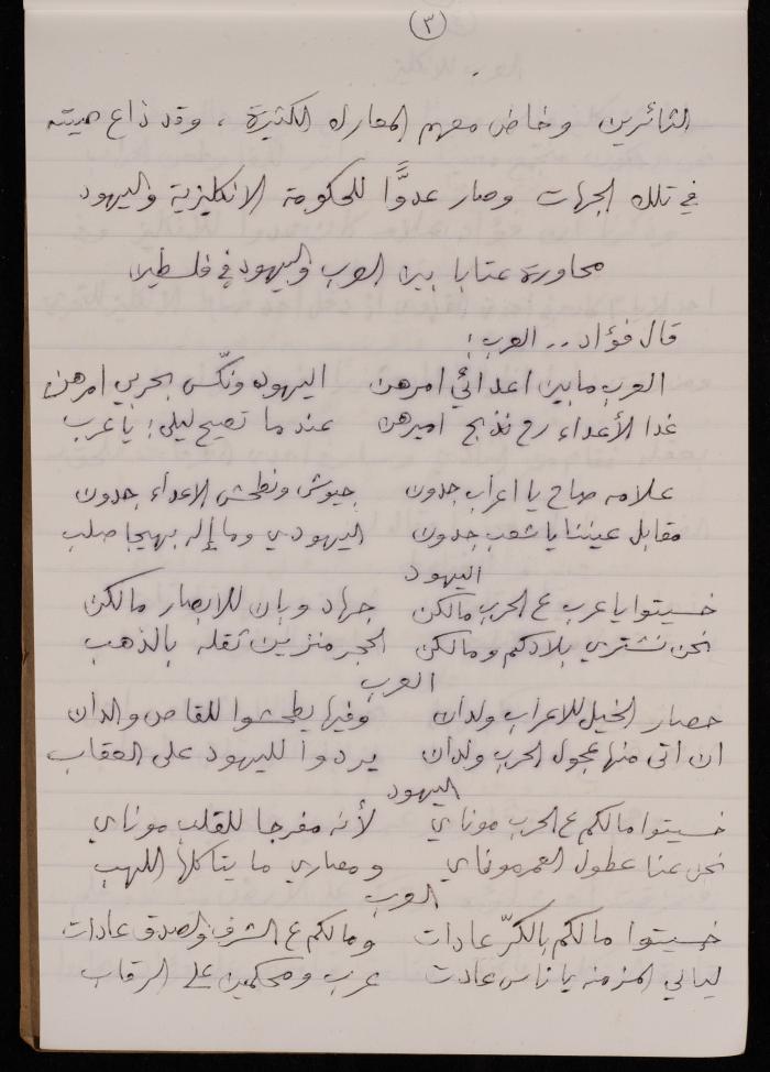 دفتر أشعار لنايف سليم، 1947