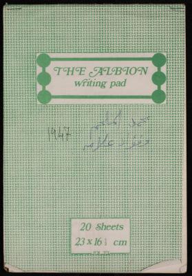 دفتر أشعار لنايف سليم، 1947