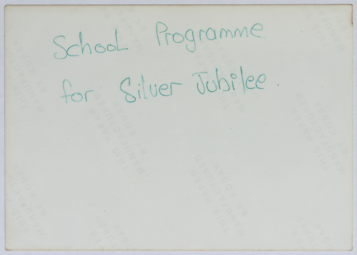 The Evangelical Home and School Students at the Silver Jubilee Celebration