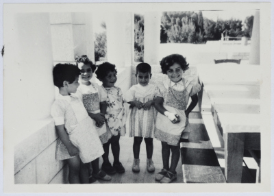 Students of the Evangelical Home and School in Ramallah
