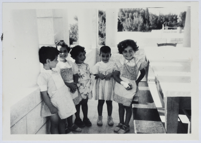 Students of the Evangelical Home and School in Ramallah
