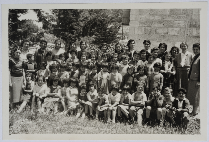 Students of the Evangelical Home School in Ramallah