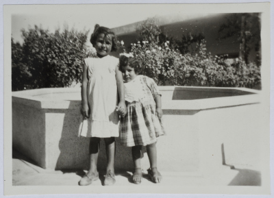 Two Female Students from the Evangelical Home and School in Ramallah