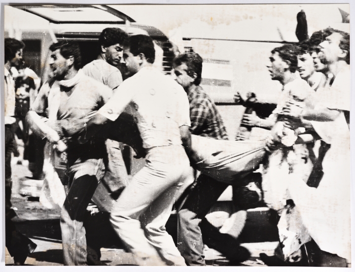 Transferring a Casualty, Beirut, 1985- 1988