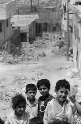 Dheisheh Palestinian Refugee Camp During the First Intifada 