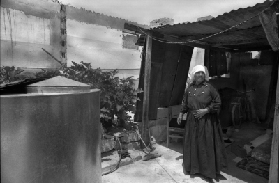 مخيم جباليا للاجئين الفلسطينيين خلال الانتفاضة 