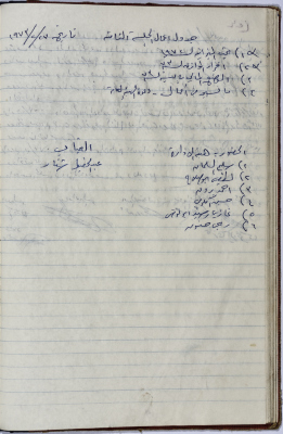 محضر اجتماع الهيئة الإدارية لنقابة عمال المؤسسات العامة، طولكرم، 23 شباط 1973