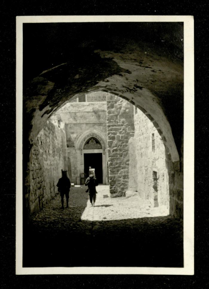 حي الأقباط في حارة النصارى في مدينة القدس، عشرينيات القرن العشرين