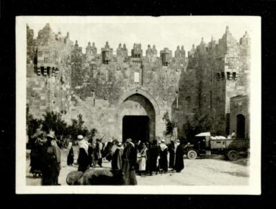 Al-Amoud "Damascus" Gate, the 1920s