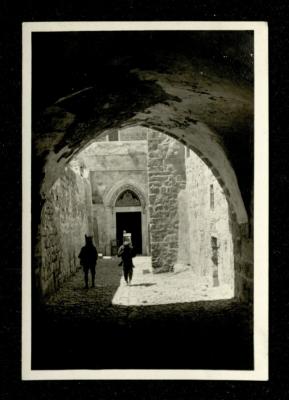 حي الأقباط في حارة النصارى في مدينة القدس، عشرينيات القرن العشرين