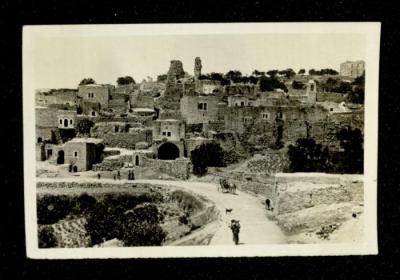 بلدة العيزرية شرقي مدينة القدس، عشرينيات القرن العشرين 