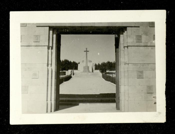 The Jerusalem British War Cemetery Gate, Jerusalem, the Late 1920s