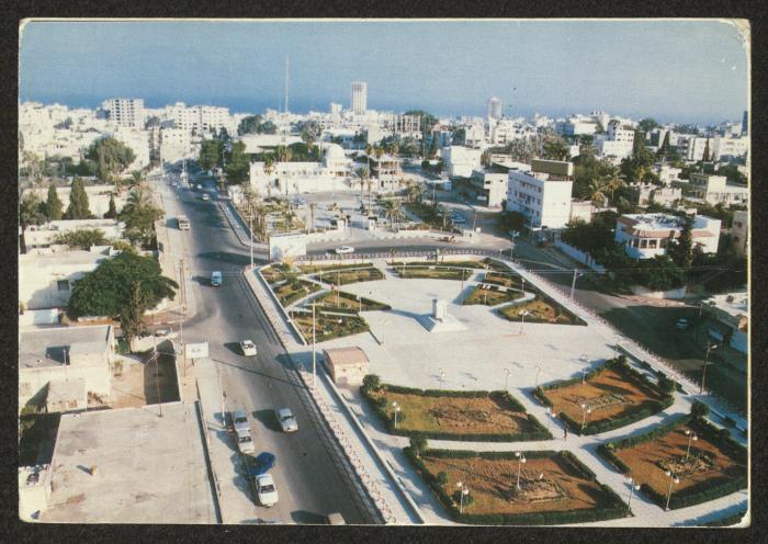 بطاقة بريدية، ساحة الجندي المجهول في غزة، 1995