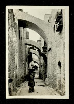 The Via Dolorosa, the Old City of Jerusalem, the 1920s