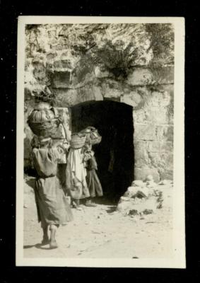 Al-Mughrabi Gate, the Walls of Jerusalem, the 1920s