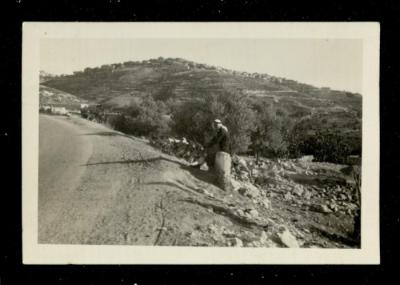 الطريق المؤدي إلى مدينة صفد، عشرينيات القرن العشرين 