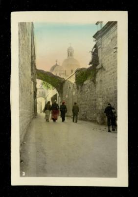 The First Station of the Via Dolorosa, the Old City of Jerusalem, the 1920s	