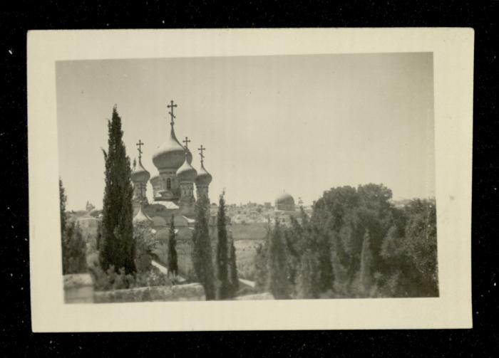 Church of Mary Magdalene, the Mount of Olive- Jerusalem, the 1920s