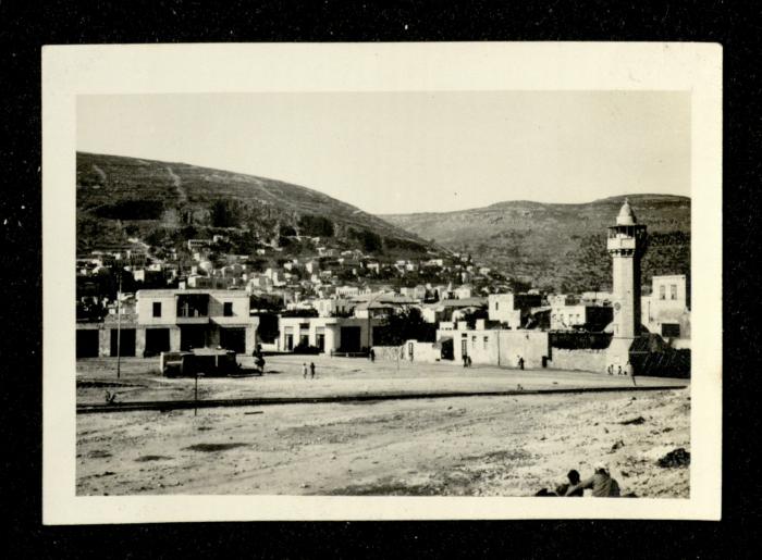 A Section of the Hejaz Railway, East of Nablus, the 1920s 