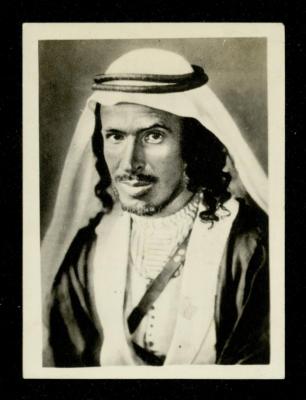رجل فلسطيني بدوي بالزي التقليدي، عشرينيات القرن العشرين
