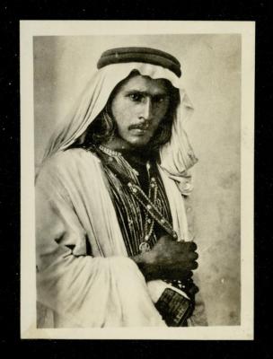 A Palestinian Bedouin Man, the 1920s 