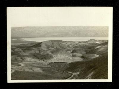 The Dead Sea near Jericho, the 1920s