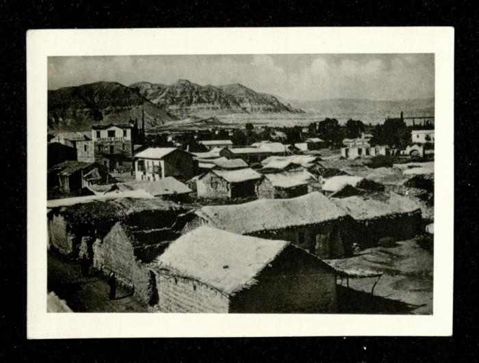 المنازل في مدينة أريحا، عشرينيات القرن العشرين