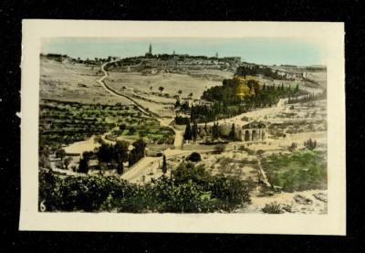 Churches of the Mount of Olives, the 1920s 