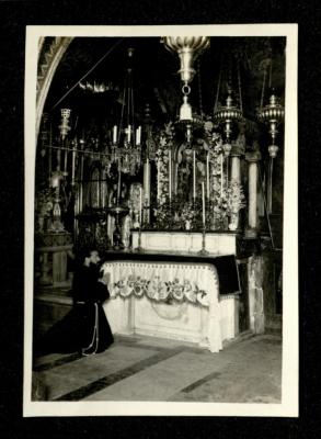 كنيسة القيامة في البلدة القديمة في مدينة القدس، عشرينيات القرن العشرين