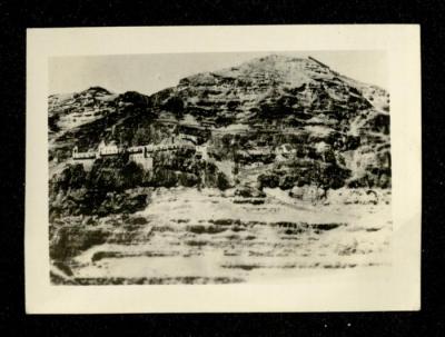 دير القديس جورج "دير القلط" قرب مدينة أريحا، عشرينيات القرن العشرين