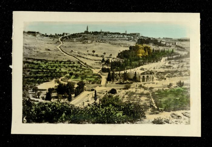 Churches of the Mount of Olives, the 1920s 