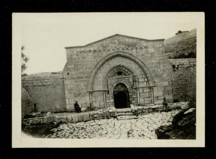 كنيسة قبر مريم العذراء في مدينة القدس، عشرينيات القرن العشرين