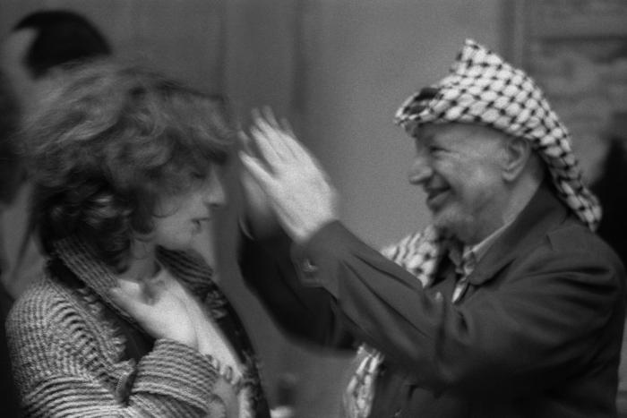  Yasir ʿarafat in Jenin