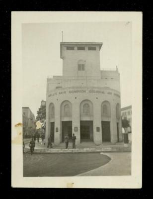 Barclays Bank Building in Jerusalem, the 1920s or the 1930s