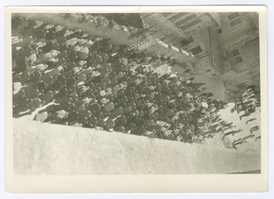 A Funeral Procession at a Nablus City Neighbourhood 